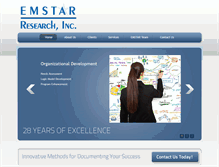 Tablet Screenshot of emstarresearch.com